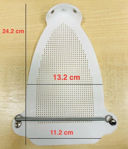 TEFLON COVER SHOE IRONING MAT PROTECTOR SIZE L=24.2 CM W=13.2 CM DW=11.2 CM - Picture 2 of 3