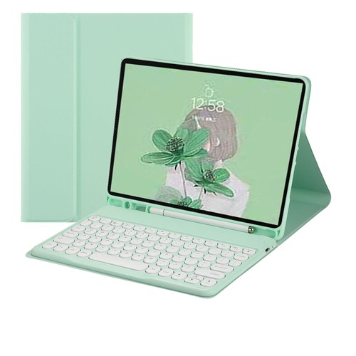 For iPad Mini 1 2 3 4 5 6th Gen 2021 8.3" Bluetooth Keyboard Mouse Leather Case - Picture 3 of 52