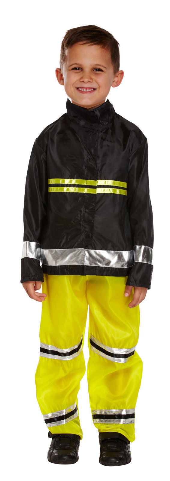 FIRE FIGHTER FIREMAN SAM DRESSING UP COSTUME FANCY DRESS BOYS TODDLERS