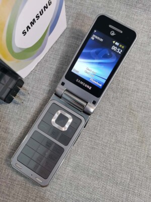 Unlocked SAMSUNG W319 SCH-W319 DK15 GPS MicroSD Dual-SIM Flip Phone