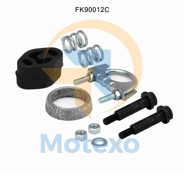 FK90012C Katalysator Montagesatz Ford Fiesta 1.4 1/1994 - 1/1996-image