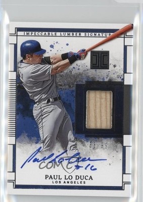 2025 Panini Impeccable Lumber Signatures /99 Paul Lo Duca #ILS-PLD Auto 1n5