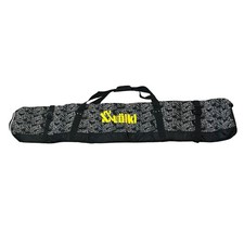 Volkl Travel Ski Snowboard Bag 66" X 11" Black Extendable All Over Print