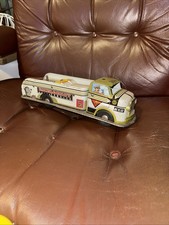 Vintage- Original 1950's Marx Toys Friction Emergency Service Tin Truck