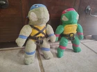 🔥80s TMNT plush toys Vintage Teenage Mutant Ninja Turtles 1989 Playmates