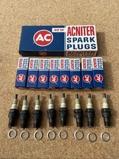 Nos Ac R43n 5612425 8 Spark Plugs 4 Green Rings Chevrolet Corvette Chevelle Nos Ac R43n 5612425 8 Spark Plugs 4 Green Rings Chevrolet Corvette Chevelle