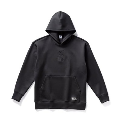 [Mizuno] Soccer Wear MZFB Peach Skin Sweat Hoodie P2MCC572 Unisex Black Lfrom JP