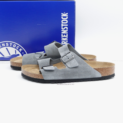 Size 10-10.5 Men's / EUR 43 Birkenstock Arizona Soft Footbed Suede