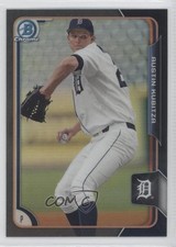 2015 Bowman Chrome Prospects Asia Exclusive Black Refractor Austin Kubitza 0w8