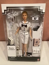See's Candies Barbie Doll's First Job 1999 Mattel