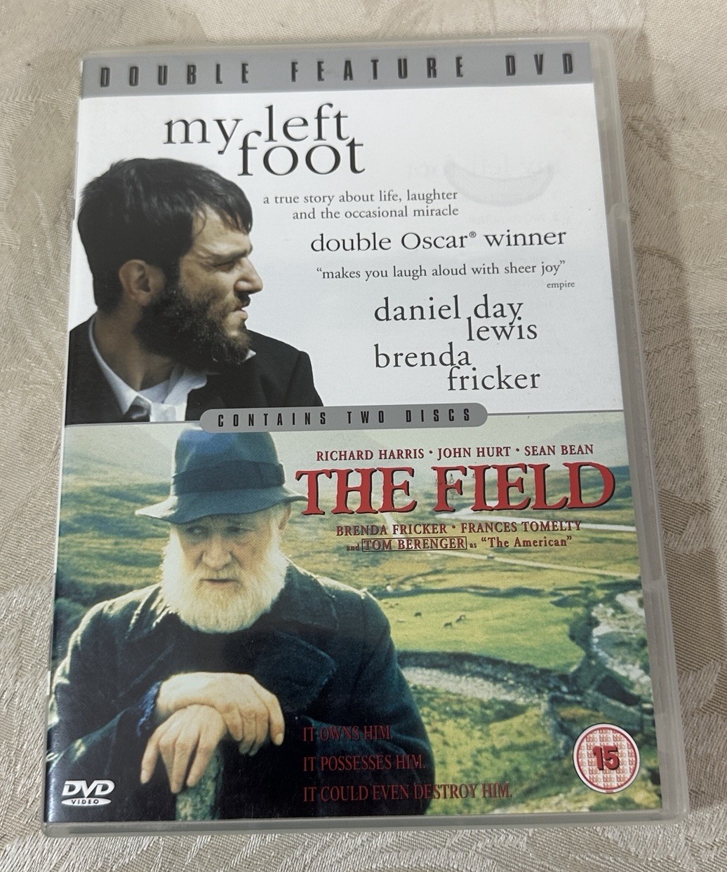 My Left Foot / The Field -Double Feature -DVD - Daniel Day Lewis, Richard Harris
