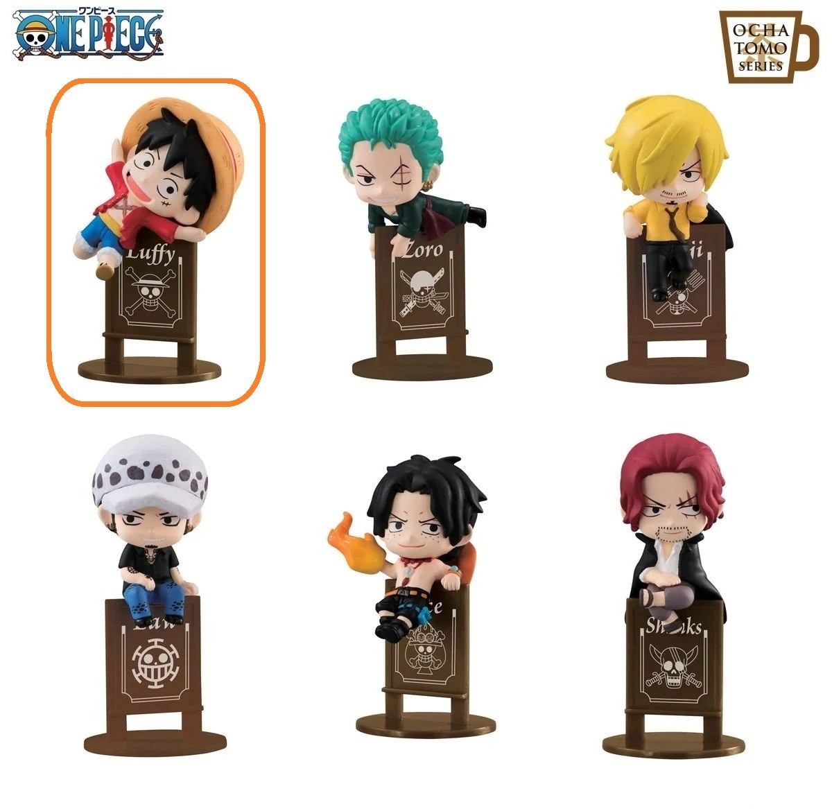 MegaHouse Ochatomo ONE PIECE Pirate Banquet Mini Figure Luffy Zoro