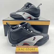 Reebok Answer IV 4 Allen Iverson Core Black Grey HR1062 Men's Size oki