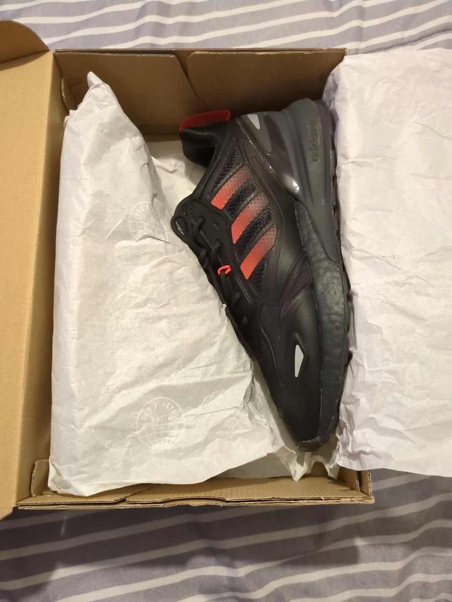 adidas ZX 2K Boost Core Black Solar Red for Sale | Authenticity