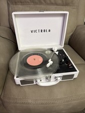 Victrola VSC-550BT Bluetooth Suitcase Turntable Works