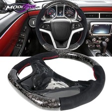 Fits 12-15 Chevy Camaro Steering Wheel Forged Carbon Fiber