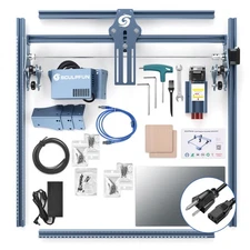 Safe Design Engraver 410x420mm Engraving Area Full Metal Structure Quick A