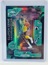 2025-26 Topps Chrome Magic Johnson Clutch Gene Aqua #124/199
