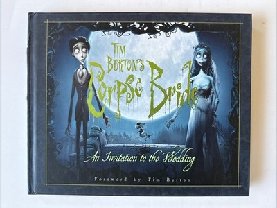 Tim Burton's Corpse Bride An Invitation to the Wedding Timothy Shaner 2005 NEW