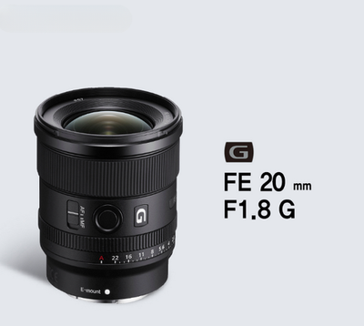 Sony FE 20mm f/1.8 G Lens - Black (SEL20F18G) for sale online