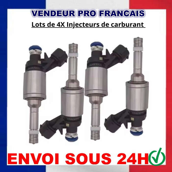 Injecteur essence anti-ratés d'allumage 166001KC0A pour moteur 1.6 DIG-T RS