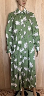 Max Mara Heritage Damen Hemdblusenkleid 100% Baumwolle IT 42 DE 38 FR 40 GB 10 USA 8
