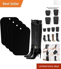 Flexible 4-Pack Boot Shaper Inserts - Preserve Your Fashionable Boots' Shape
