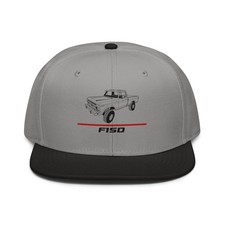 For F150 1976 Truck Fans Dentside Classic Pickup Snapback Hat Birthday Gift Cap