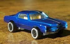 Rare Marx Cadillac El Dorado Blue Diecast White Wall Tires Hong Kong 2.5 Inches