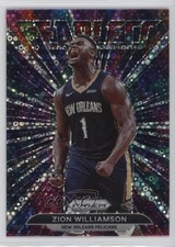 2021-22 Panini Prizm Fearless Fast Break Prizm Zion Williamson #1 0b4t