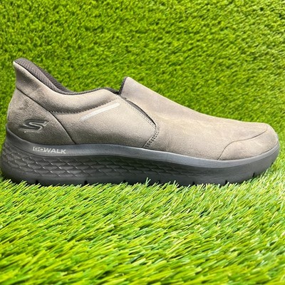 Skechers Go Walk Flex Ray Mens Size 10.5 Taupe Brown Casual Walking Shoes
