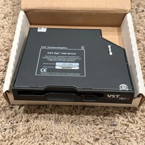 NEW VST Zip 100 Drive for 1400 Series PowerBook Apple Model ZIP1400 USA SEALED