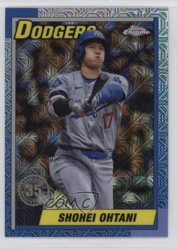 2025 Topps Series 1 1990 Topps Chrome Silver Pack Shohei Ohtani #T90C-50 12ky