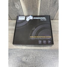 Riworal RU700 2-Channel Dynamic UHF Professional Wireless Dual Microphone System