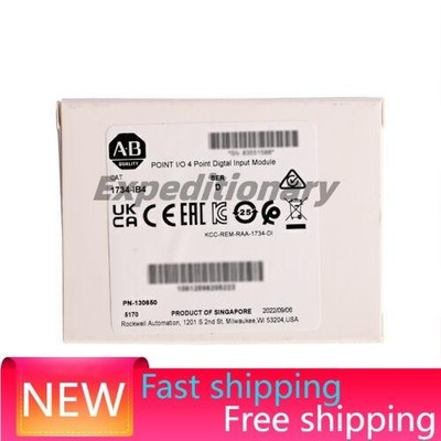 NEW Allen Bradley 1734-IB4 Point I/O 4 Point Digital Input Module US Free Tax