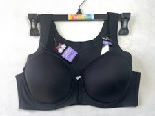 NWT Bali Women's 38D One Smooth U Posture Boost Underwire Bra DF3450 Black