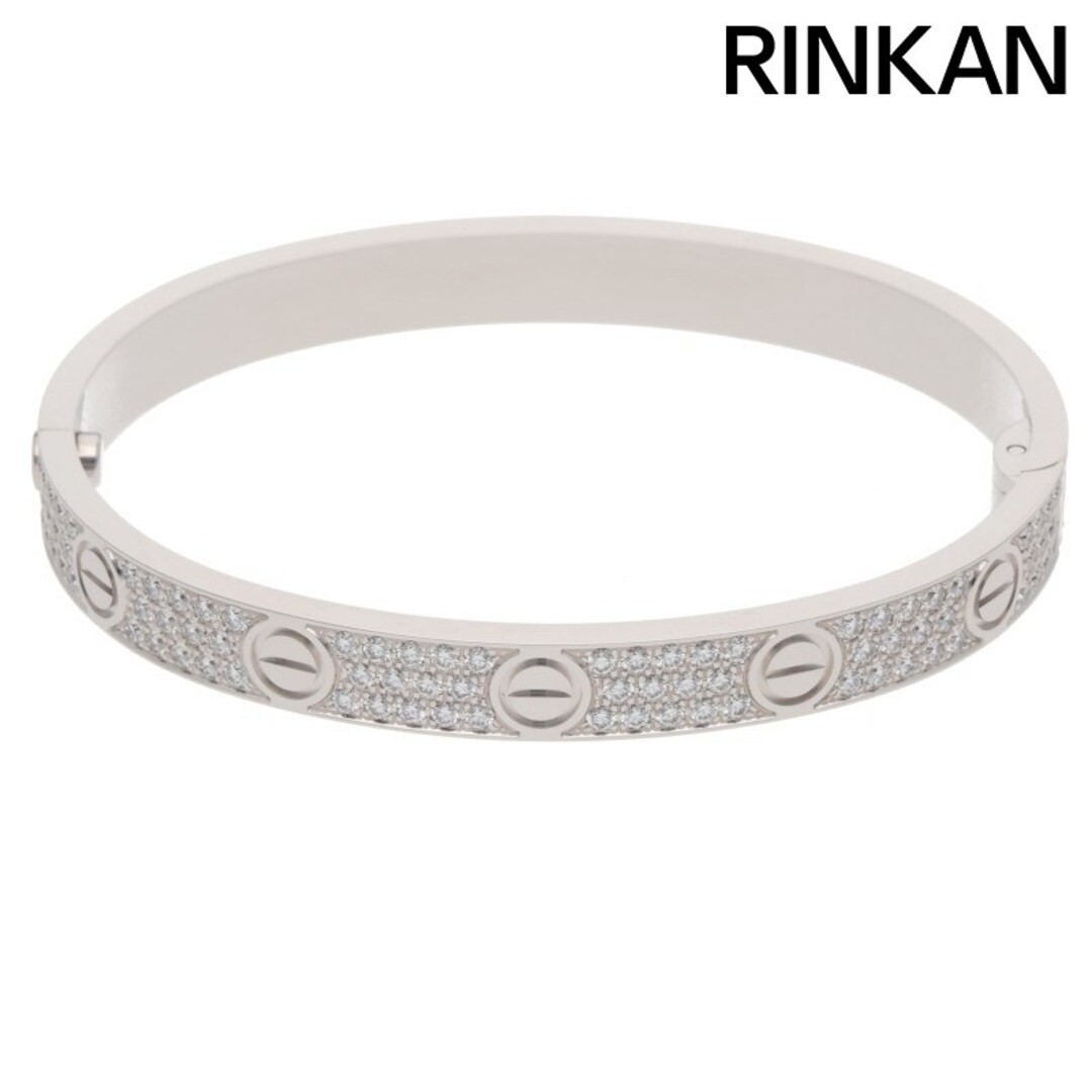 Cartier LOVE BRACELET PAVE DIAMONDS K18WG Diamond Men's 16 Used cc0697affdb05115