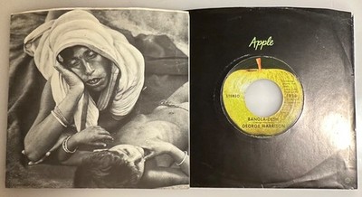George Harrison / Bangla-Desh & Deep Blue / 1971 Apple 45 w/ PS 45 / NM