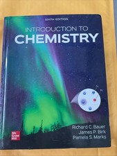 Introduction To Chemistry Sixth Edition Mcgraw Hill. ISBN 9781265087128