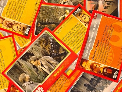 topps Die Reise zu Star Wars: Das Erwachen der Macht - Basiskarten aussuchen