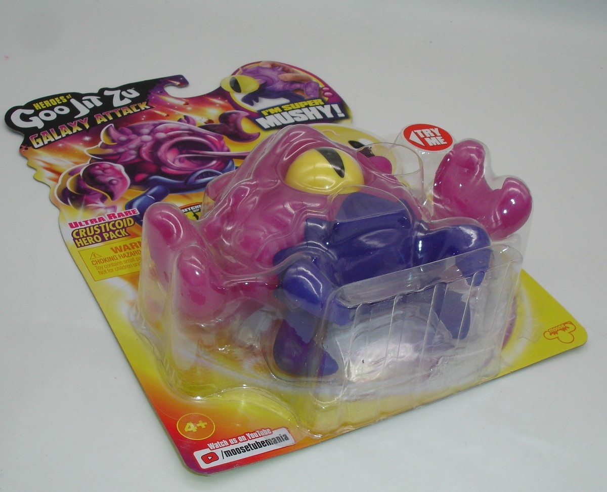 Goo JIT Zu Galaxy Attack Hero Pack - Ultra Rare Crusticoid for