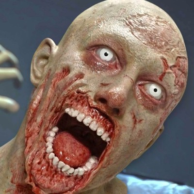 Resident Evil 2 Remake Zombi Silikon Lebensgroße Büste Biohazart 2 Bust Silicone