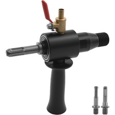 1 1/4"-7 Male to SDS Max Drill Adapter,Water Injection Adapter with 2 Conversion