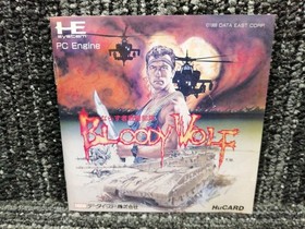 Data East PCE Soft Rattlesman Combat Squad Bloody Wolf Used