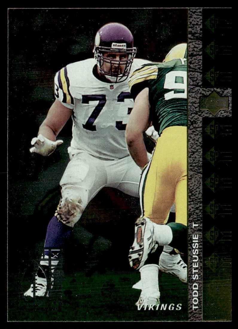 1994 SP Todd Steussie Rookie Minnesota Vikings #147