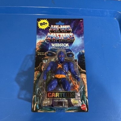Masters of the Universe Origins Webstor Figure MOTU Cartoon Version New on Card