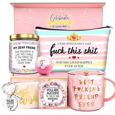 Birthday Gifts for Women Best Friends Friendship 11 ounce, Pink