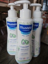 3 - Mustela Hydra Bebe Body Lotion Baby Moisturizer Normal Skin 10.14oz 11/2027