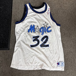 Shaquille O'neal Orlando Magic Champion Jersey NBA Vintage 1990's Shaq Rookie 48