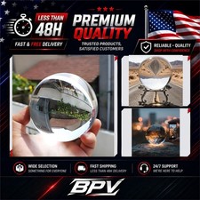60mm K9 Crystal Ball Photography Prop with Stand Clear Glass Lensball